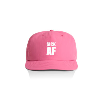 SICK AF hat - white, choose your own colour hat Thumbnail